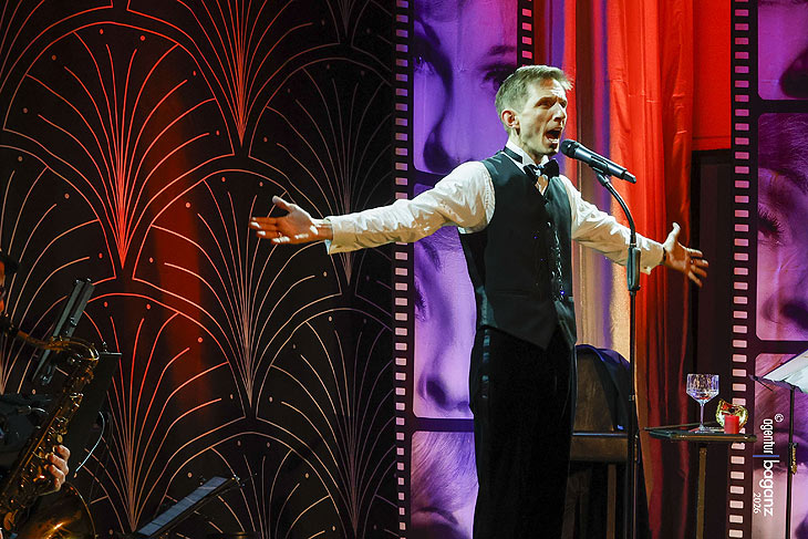 "Ein Abend f&uuml;r Hilde" Knef Hommage mit Marc Rudolf am 26.04.2026 in der Iberl-B&uuml;hne (&copy;Foto: Agentur Baganz) 